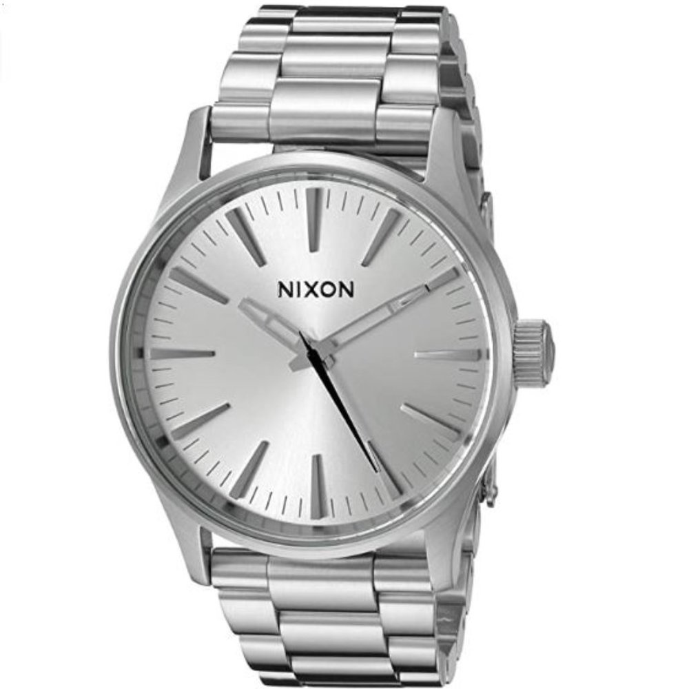 Like New Nixon Sentry 38 SS Analog Watch